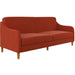 DOREL HOME 3 Seat Sofa ORANGE LINEN Linen 1,955.80 (W) x 825.50 (D) x 838.20 (H) mm
