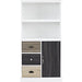 DOREL HOME Product Type 9634096UK White & Multi 762.00 (W) x 330.20 (D) x 1,450.34 (H) x 1,450.34 - 1450 (H) mm