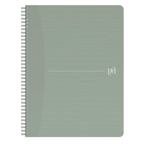 OXFORD Notebook 400154144 A4 Ruled Twin Wire Card Assorted 180 Pages 90 Sheets Pack of 5