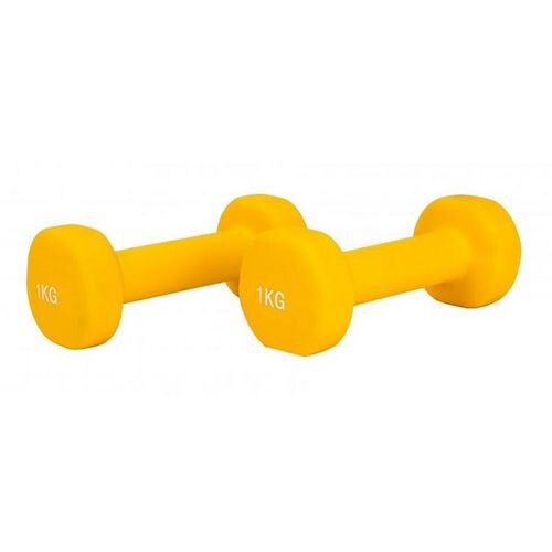 NEO Weights NEO-DB-YEL-1KG Pack of 2