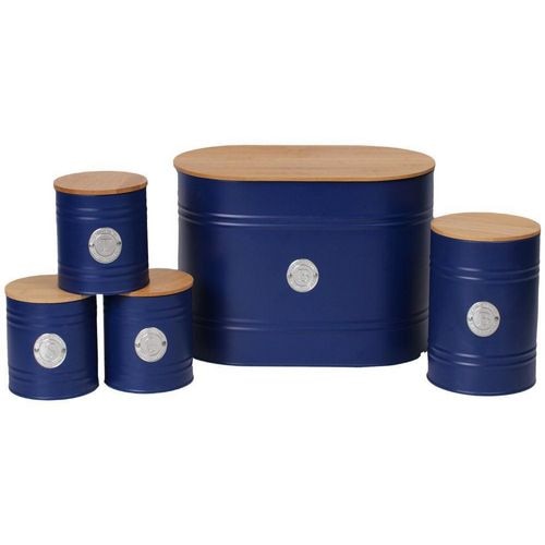 NEO Kitchen Storage Set Metal Navy CYC-NAVY Set of 5