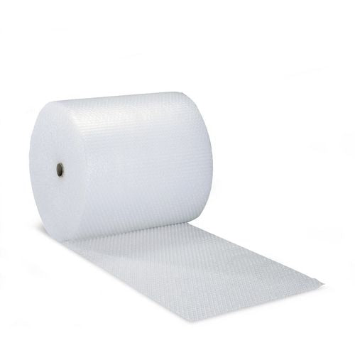 RAJA Bubble Wrap 750 mm (W) x 30 m (L) Transparent Recycled 30% Pack of 2