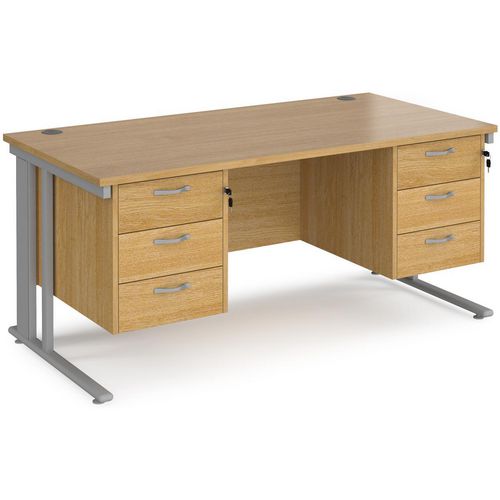 Dams International Desk MCM16P33SO 1,600 x 800 x 725 mm