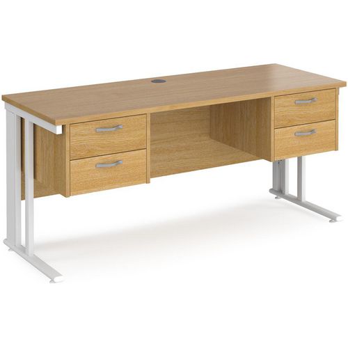 Dams International Desk MCM616P22WHO 1,600 x 600 x 725 mm
