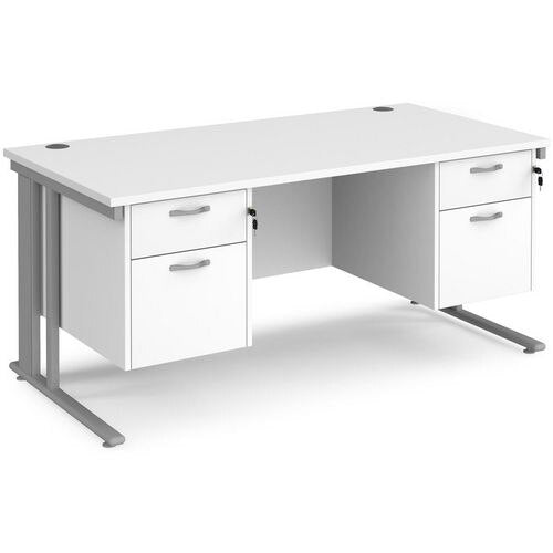 Dams International Desk MCM16P22SWH 1,600 x 800 x 725 mm