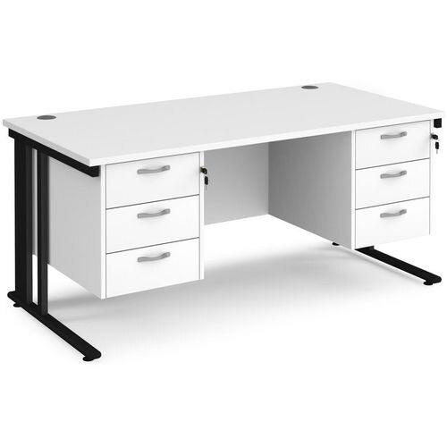 Dams International Desk MCM16P33KWH 1,600 x 800 x 725 mm