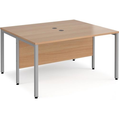 Dams International Desk MB1412BSB 1,400 x 1,200 x 725 mm