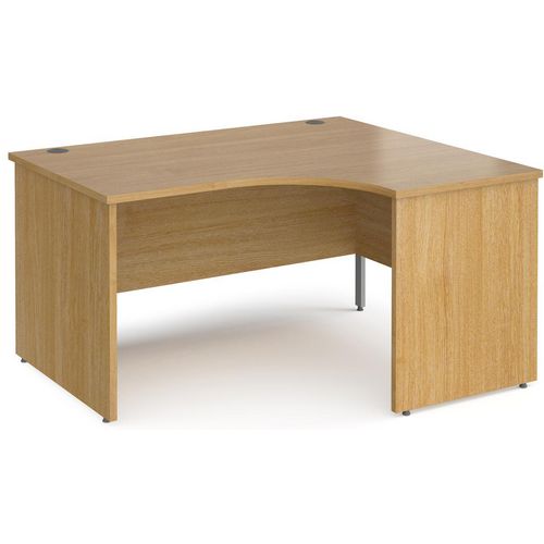 Dams International Left Hand Ergonomic Desk MP14ERO 1,400 x 1,200 x 725 mm