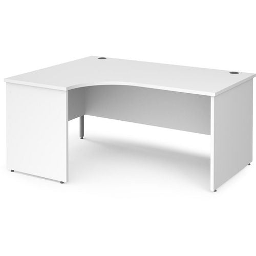 Dams International Left Hand Ergonomic Desk MP16ELWH 1,600 x 1,200 x 725 mm