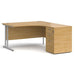 Dams International Desk with Pedestal EBS14RO 1,400 x 1,626 x 725 mm