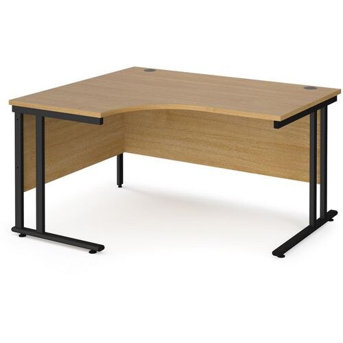 Dams International Left Hand Ergonomic Desk MC14ELKO 1,400 x 1,200 x 725 x 800 - 990 mm