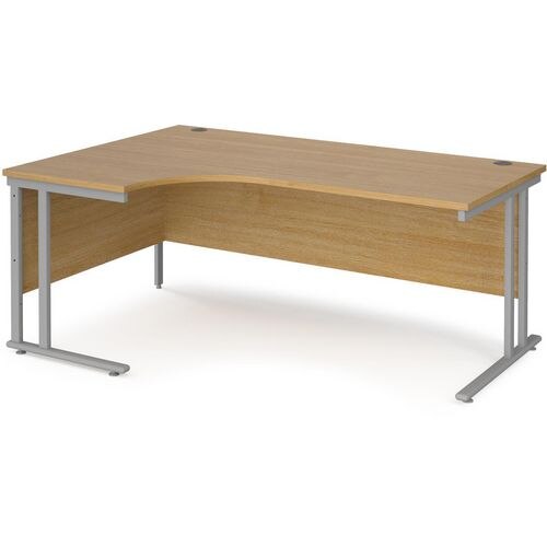 Dams International Left Hand Ergonomic Desk MC18ELSO 1,800 x 1,200 x 725 x 800 - 990 mm
