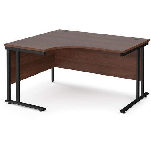 Dams International Left Hand Ergonomic Desk MC14ELKW 1,400 x 1,200 x 725 x 800 - 990 mm