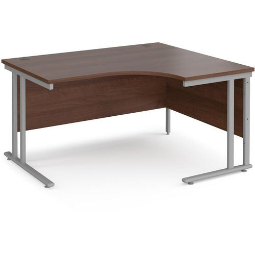 Dams International Right Hand Ergonomic Desk MC14ERSW 1,400 x 1,200 x 725 x 800 - 990 mm