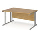 Dams International Wave Desk MC14WLSO 1,400 x 725 x 800 - 990 mm