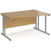 Dams International Wave Desk MC14WRSO 1,400 x 725 x 800 - 990 mm