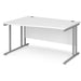 Dams International Wave Desk MC14WLSWH 1,400 x 725 x 800 - 990 mm