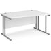 Dams International Wave Desk MC14WRSWH 1,400 x 725 x 800 - 990 mm