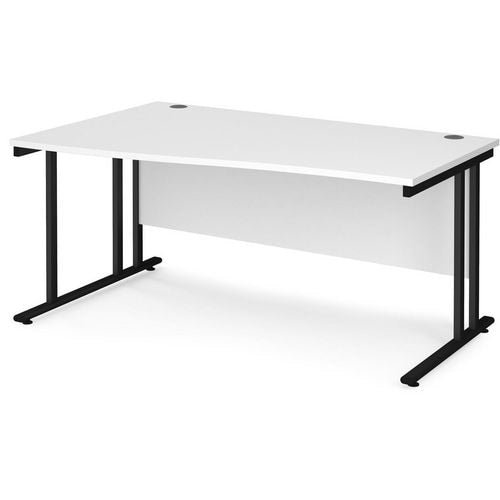 Dams International Wave Desk MC16WLKWH 1,600 x 725 x 800 - 990 mm