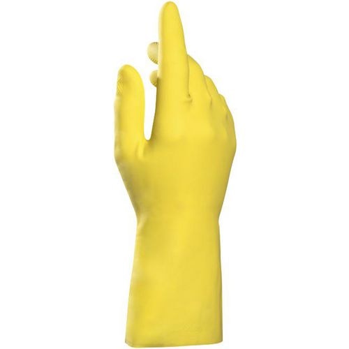Mapa Professional Vital 124 Non-Disposable Cleaning Gloves Latex Size 7 Yellow