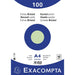 Exacompta Index Cards 10346E A4 Green 21 x 29.7 x 2.3 cm Pack of 10