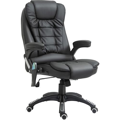 HOMCOM Massage Chair Black 5056602912901 680 x 740 x 1,210 mm