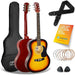 3rd Avenue Acoustic Guitar Sunburst Set