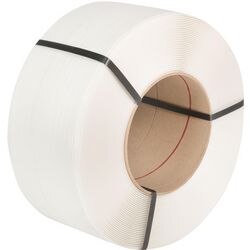 Safeguard Machine Strapping White 12 mm x 0.55 mm x 3000 m Pack of 2