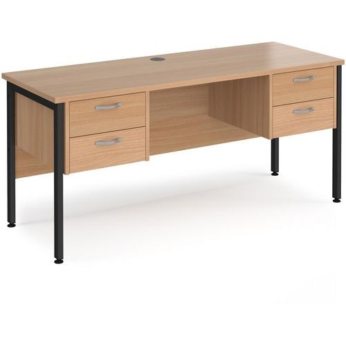 Dams International Desk MH616P22KB 1,600 x 600 x 725 mm