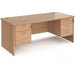 Dams International Maestro 25 Desk Beech Wood 1,800 x 800 x 725 mm