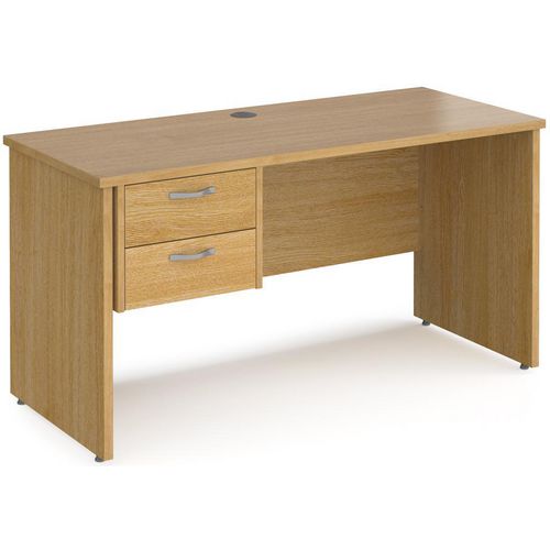 Dams International Maestro 25 Desk Oak Wood 1,400 x 600 x 725 mm