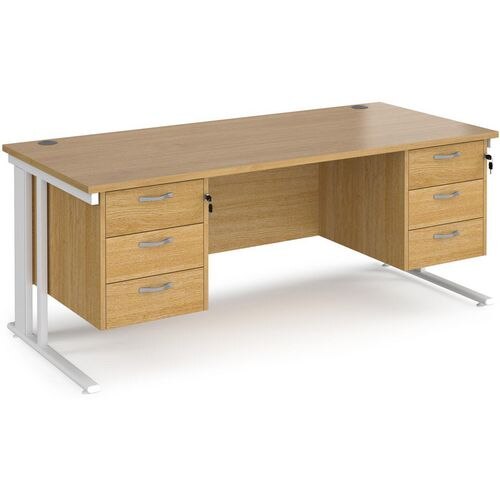 Dams International Desk MCM18P33WHO 1,800 x 800 x 725 mm