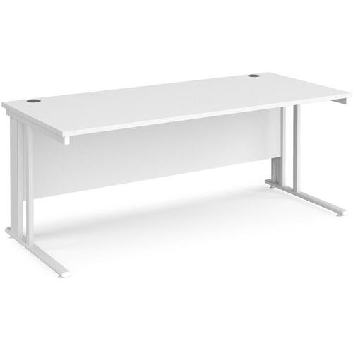 Dams International Desk MCM18WHWH 1,800 x 800 x 725 mm