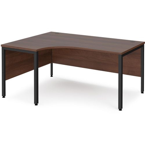 Dams International Left Hand Ergonomic Desk MB16ELKW 1,600 x 1,200 x 725 mm