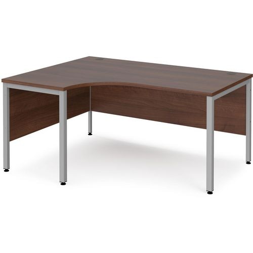 Dams International Left Hand Ergonomic Desk MB16ELSW 1,600 x 1,200 x 725 mm
