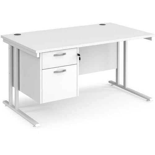 Dams International Desk MC14P2WHWH 1,400 x 800 x 725 mm