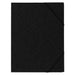 Elastic Folder Exacompta 555411E Mottled Pressboard Rubber Band 24 (W) x 0.3 (D) x 32 (H) cm Black Pack of 25