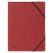 Elastic Folder Exacompta 555415E Mottled Pressboard Rubber Band 24 (W) x 0.3 (D) x 32 (H) cm Red Pack of 25
