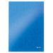 LEITZ Wow Notebook A4 Ruled Paper Blue Not perforated 80 Pages Pack of 6