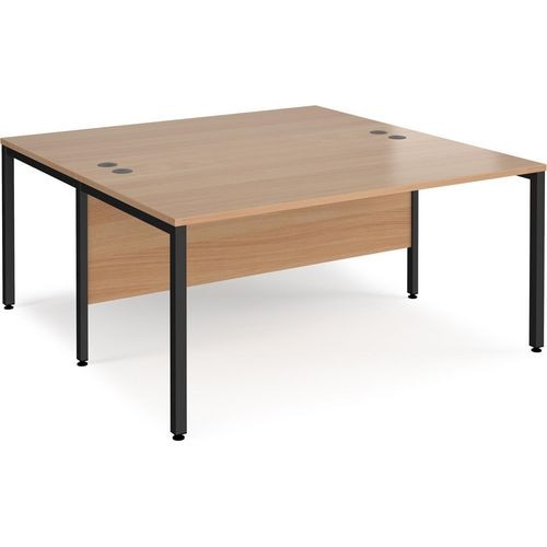 Dams International Desk MB1616BKB 1,600 x 1,600 x 725 mm