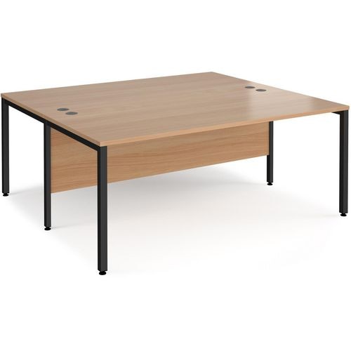 Dams International Desk MB1816BKB 1,800 x 1,600 x 725 mm