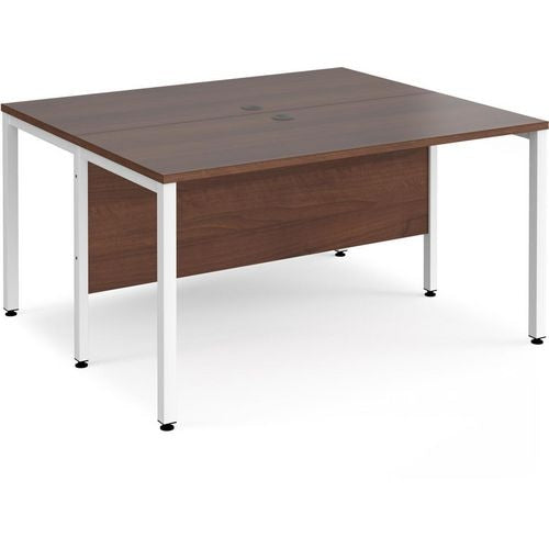 Dams International Desk MB1412BWHW 1,400 x 1,200 x 725 mm