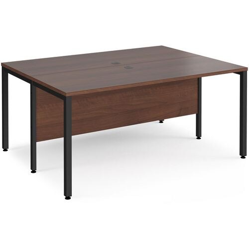 Dams International Desk MB1612BKW 1,600 x 1,200 x 725 mm