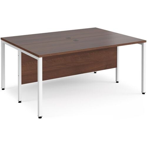 Dams International Desk MB1612BWHW 1,600 x 1,200 x 725 mm