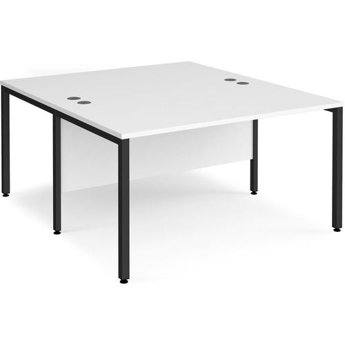 Dams International Desk MB1416BKWH 1,400 x 1,600 x 725 mm