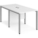 Dams International Desk MB816BSWH 800 x 1,600 x 725 mm