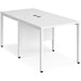 Dams International Desk MB816BWHWH 800 x 1,600 x 725 mm