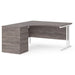 Dams International Desk with Pedestal EBWH14LGO 1,400 x 1,626 x 725 mm