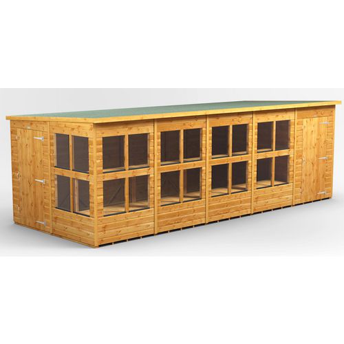 Power Pent Potting Shed 611.8 (W) x 611.8 (D) x 202.8 (H) cm 208PPPSC4