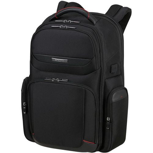 Samsonite Laptop Backpack SA2101 17.3 Inch Ballistic nylon, Leather details, Recycled polyester 32 x 24 x 46 cm Black